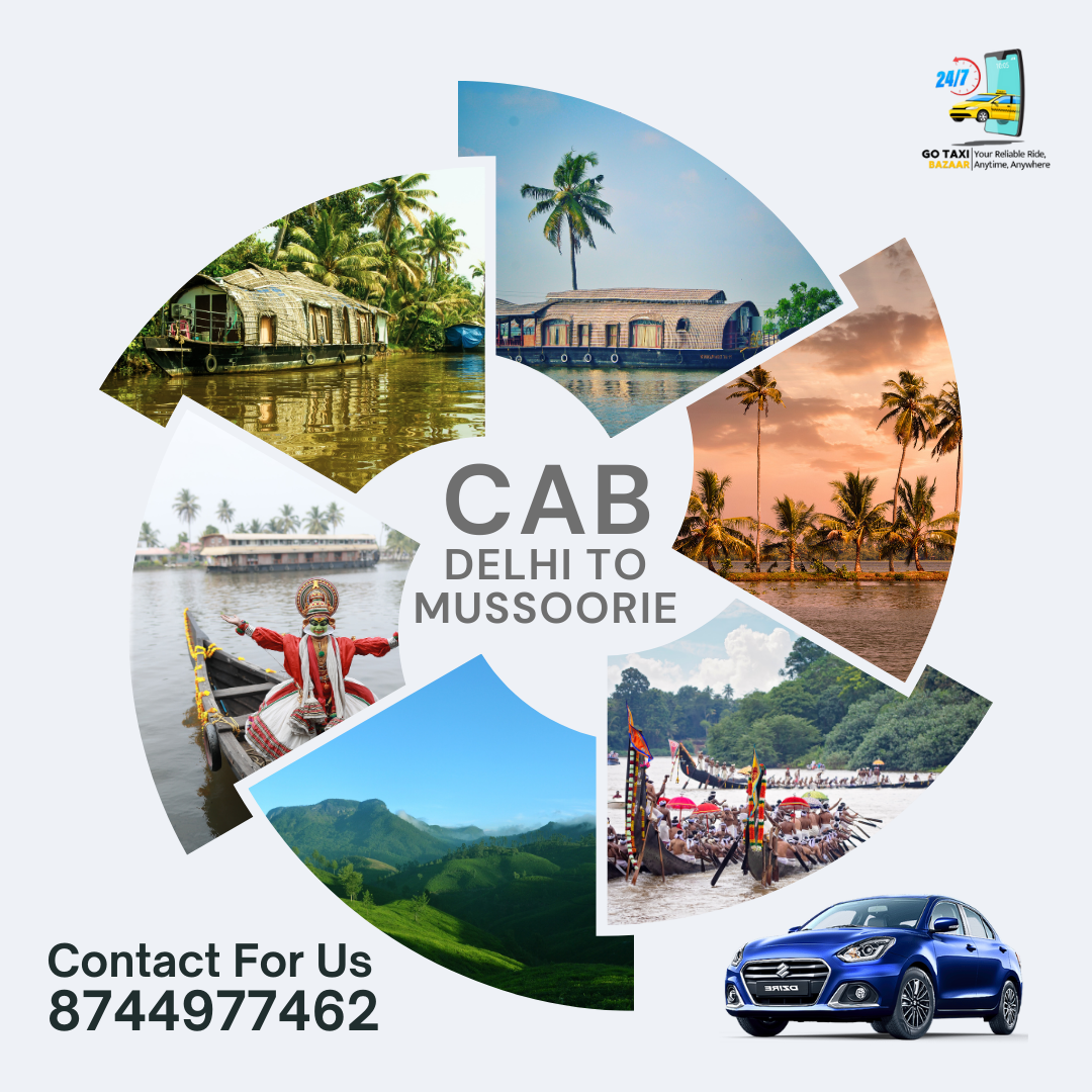 Delhi To Mussoorie Cab Service